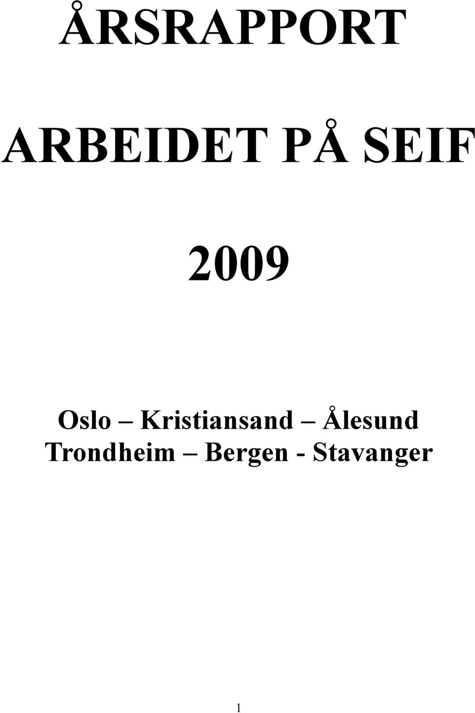 Kristiansand Ålesund