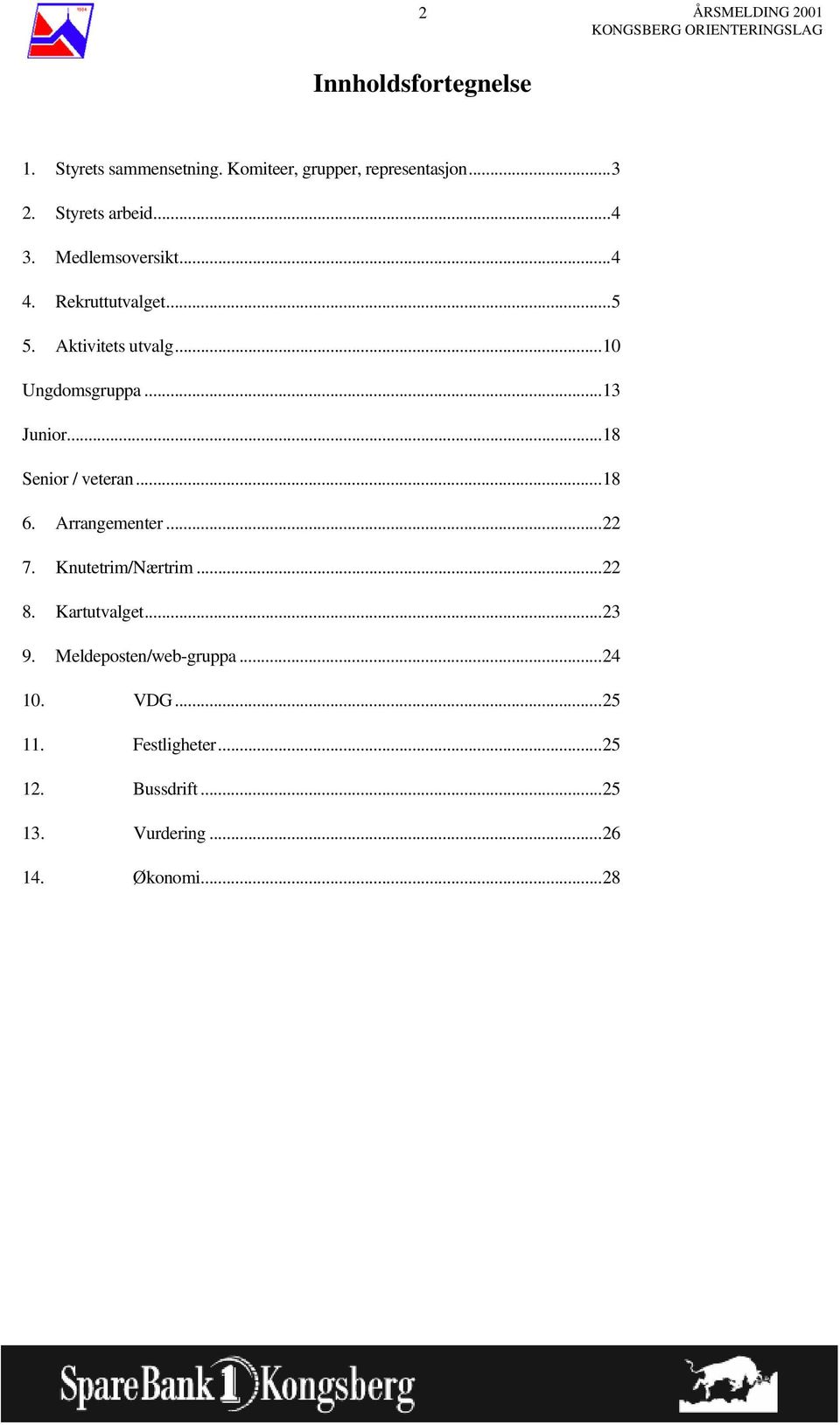 ..18 Senior / veteran...18 6. Arrangementer...22 7. Knutetrim/Nærtrim...22 8. Kartutvalget...23 9.