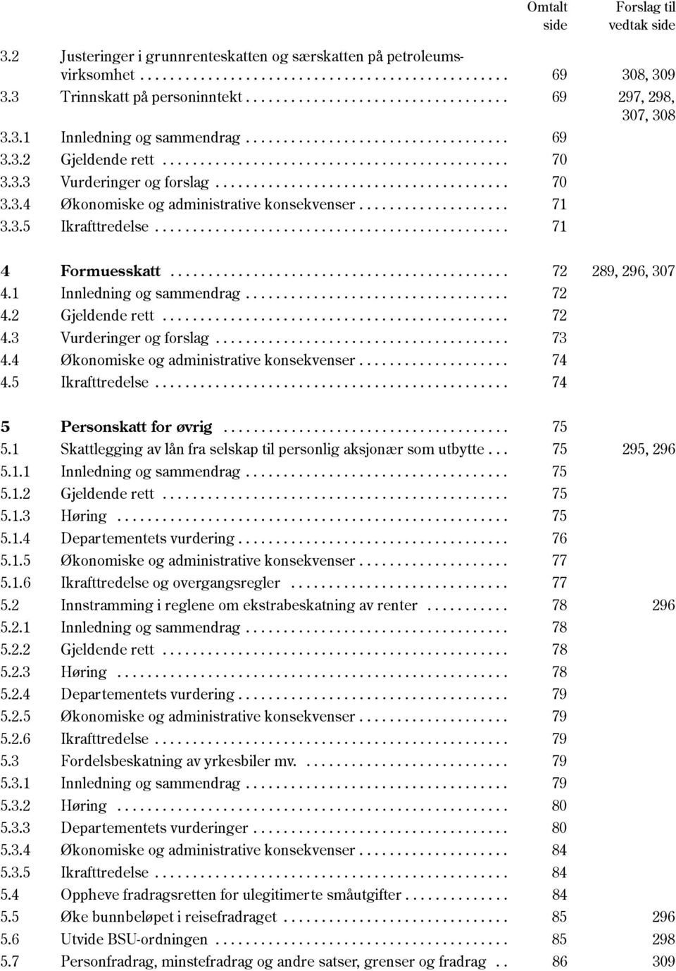 3.3 Vurderinger og forslag....................................... 70 3.3.4 Økonomiske og administrative konsekvenser.................... 71 3.3.5 Ikrafttredelse............................................... 71 4 Formuesskatt.