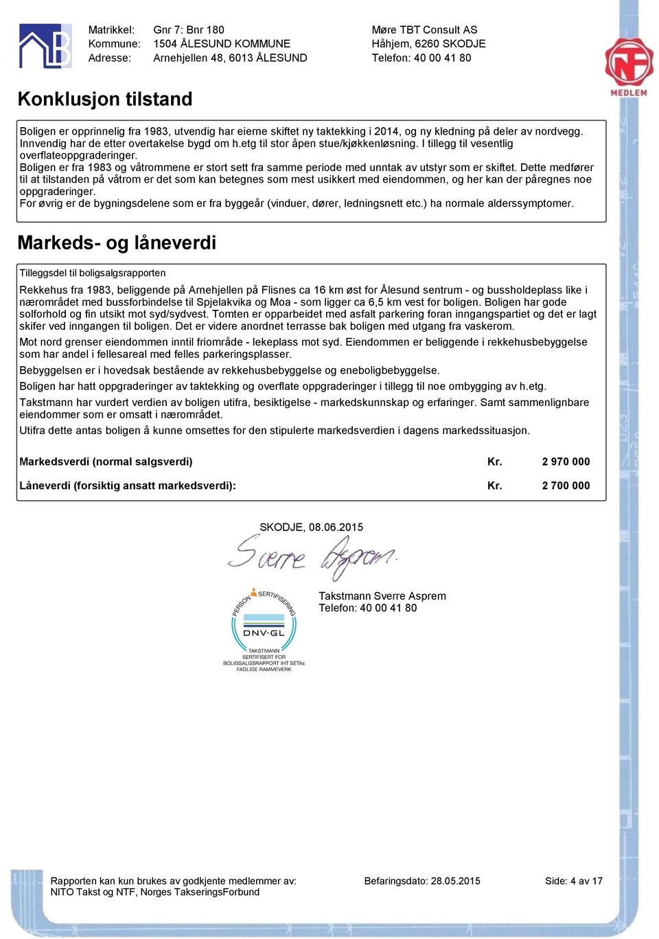 I tillegg til vesentlig overflateoppgraderinger. Boligen er fra 1983 og våtrommene er stort sett fra samme periode med unntak av utstyr som er skiftet.