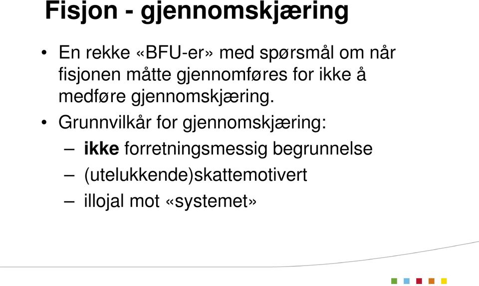 gjennomskjæring.