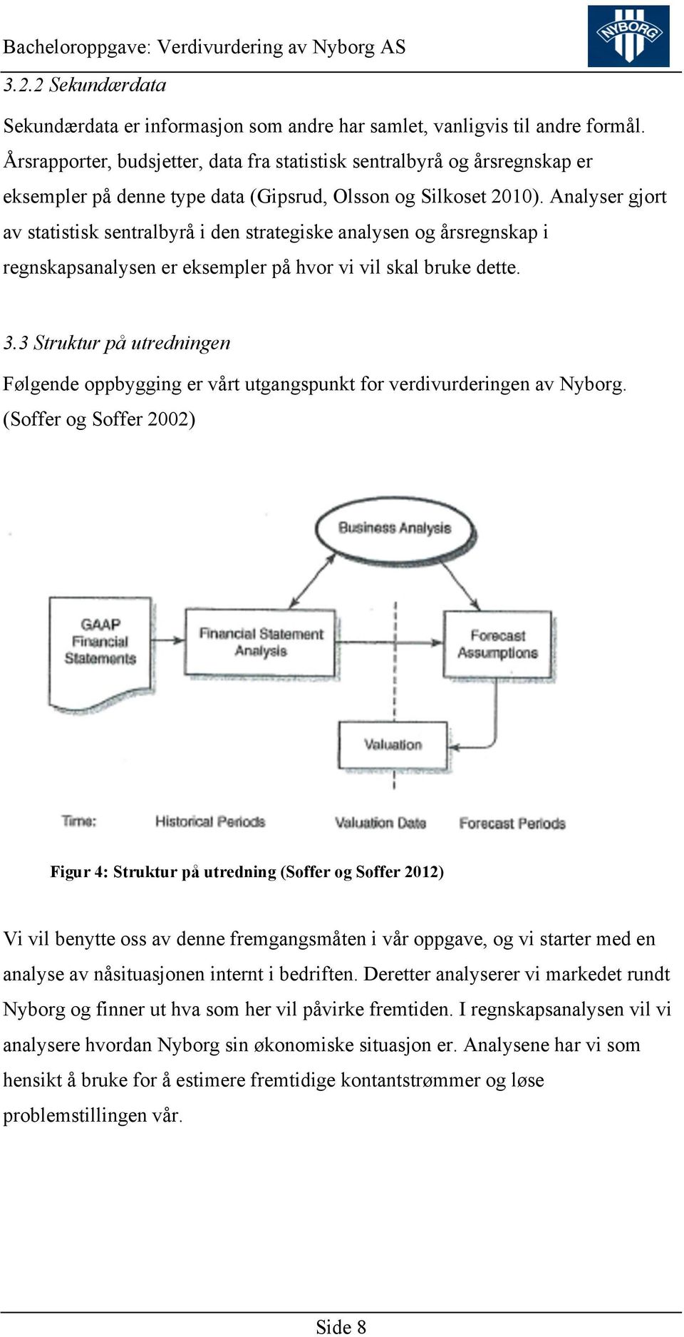 Analyser gjort av statistisk sentralbyrå i den strategiske analysen og årsregnskap i regnskapsanalysen er eksempler på hvor vi vil skal bruke dette. 3.