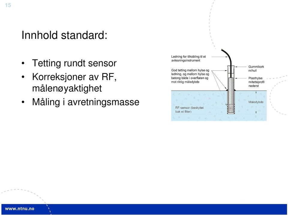 Korreksjoner av RF,