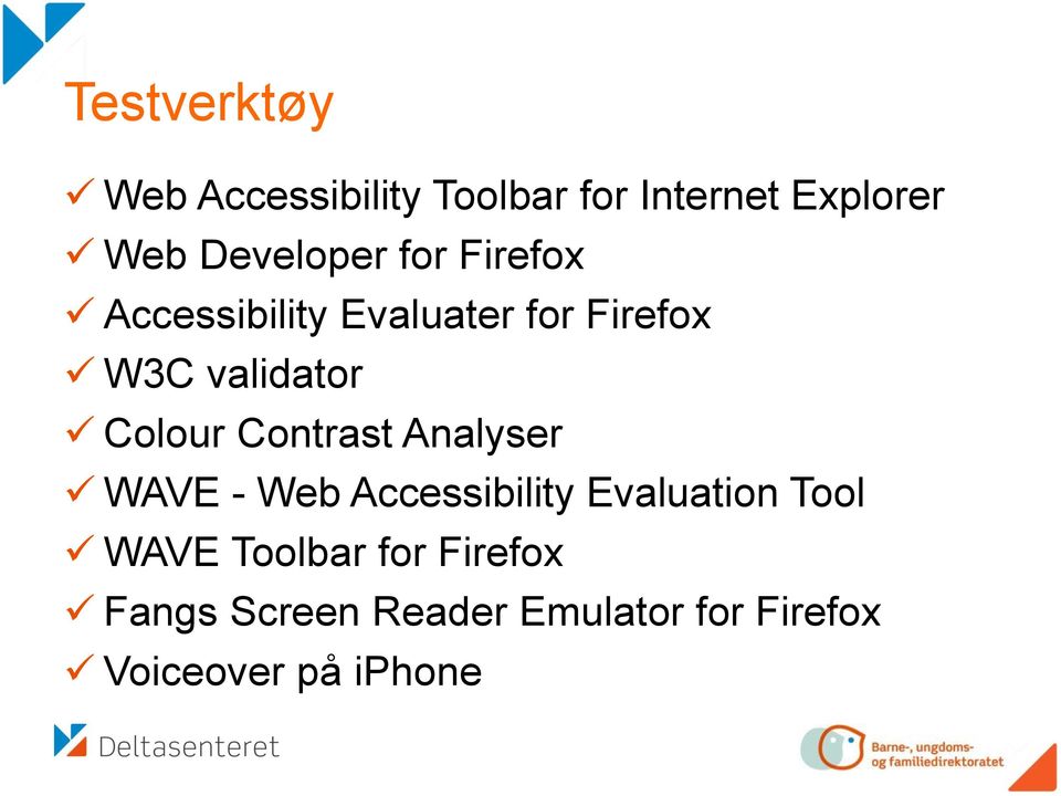 Colour Contrast Analyser WAVE - Web Accessibility Evaluation Tool WAVE