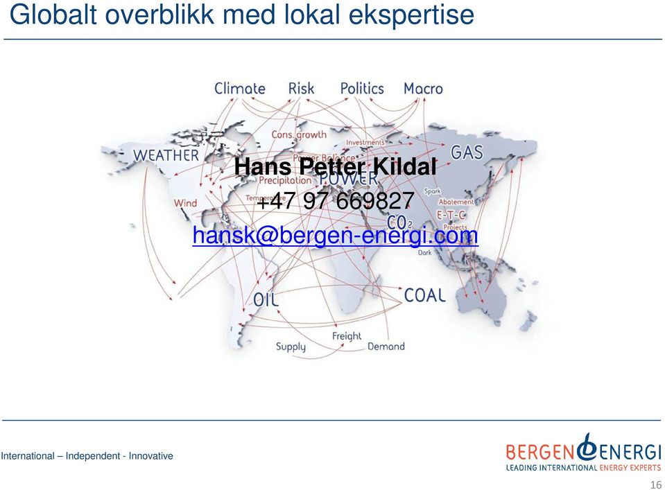 Petter Kildal +47 97