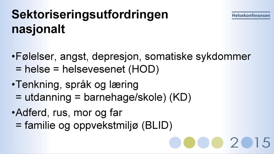 (HOD) Tenkning, språk og læring = utdanning =