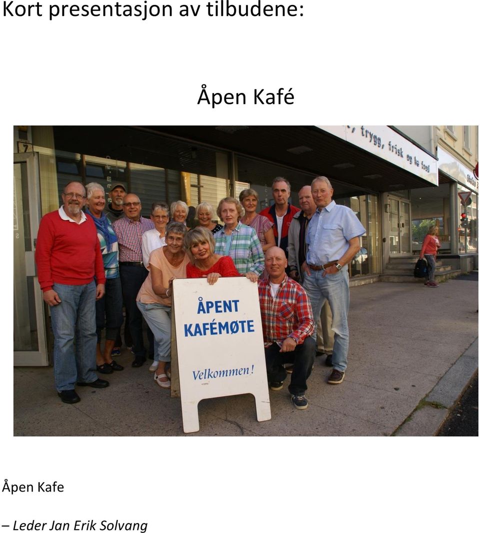 Kafé Åpen Kafe