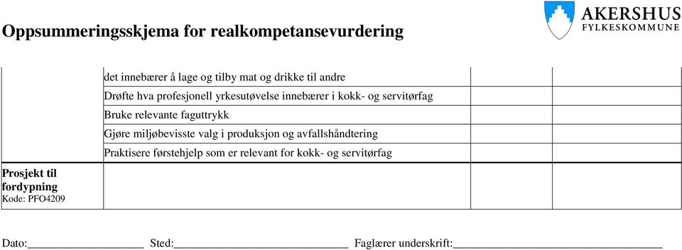 relevante faguttrykk Gjøre miljøbevisste valg i produksjon og avfallshåndtering