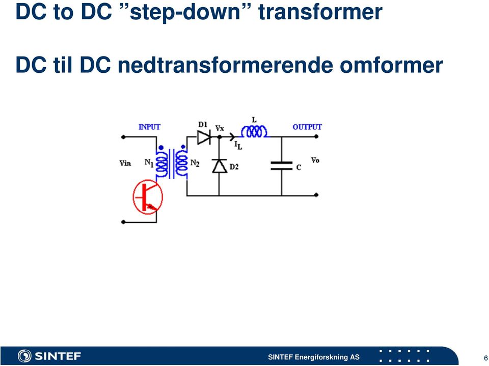 transformer DC