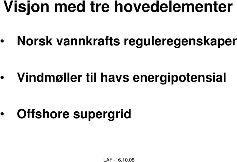 reguleregenskaper Vindmøller