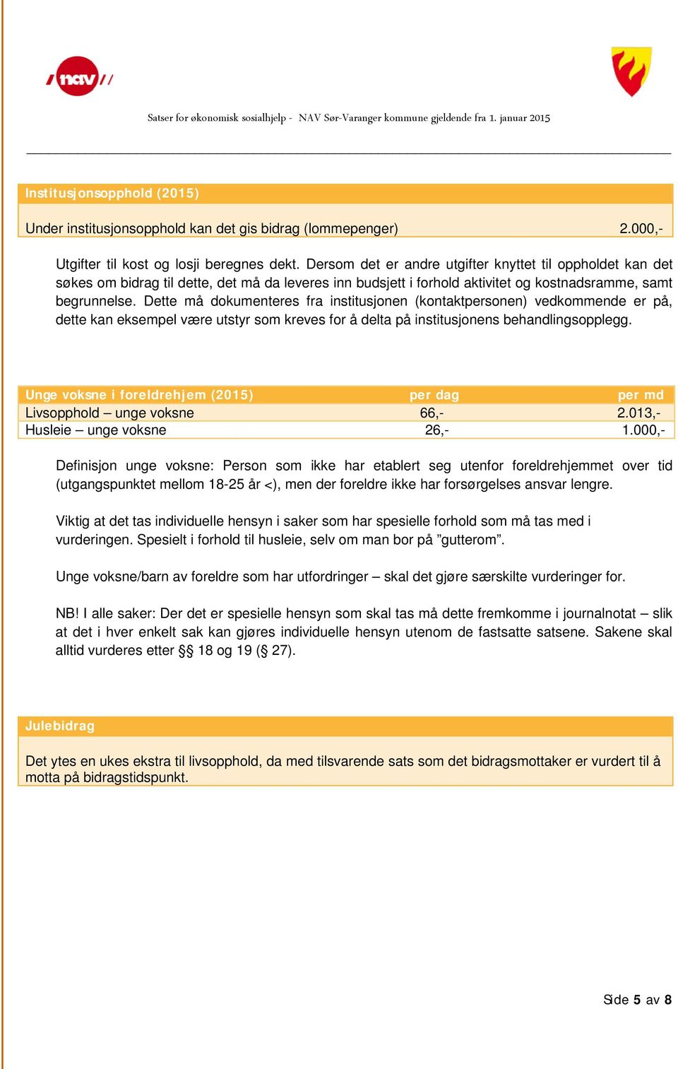 Dersom det er andre utgifter knyttet til oppholdet kan det søkes om bidrag til dette, det må da leveres inn budsjett i forhold aktivitet og kostnadsramme, samt begrunnelse.