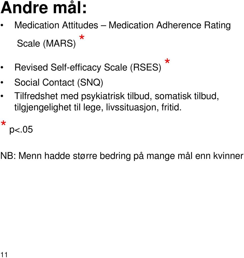 psykiatrisk tilbud, somatisk tilbud, tilgjengelighet til lege,