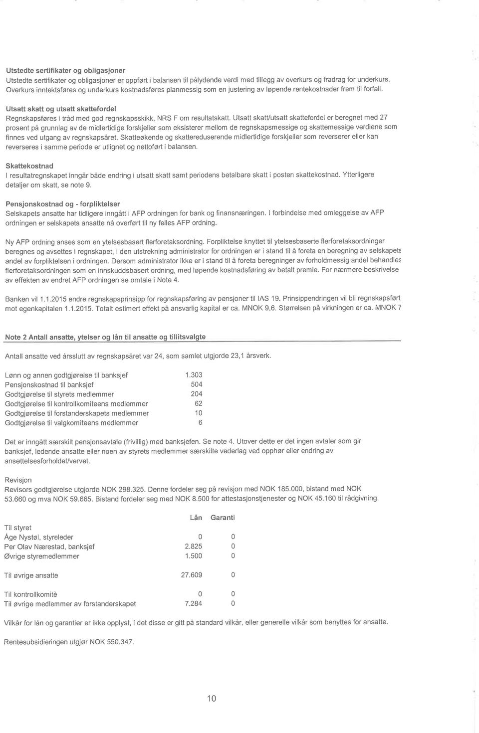 Utsatt skatt og utsatt skattefordel Regnskapsføres i tråd med god regnskapsskikk, NRS F om resultatskatt.