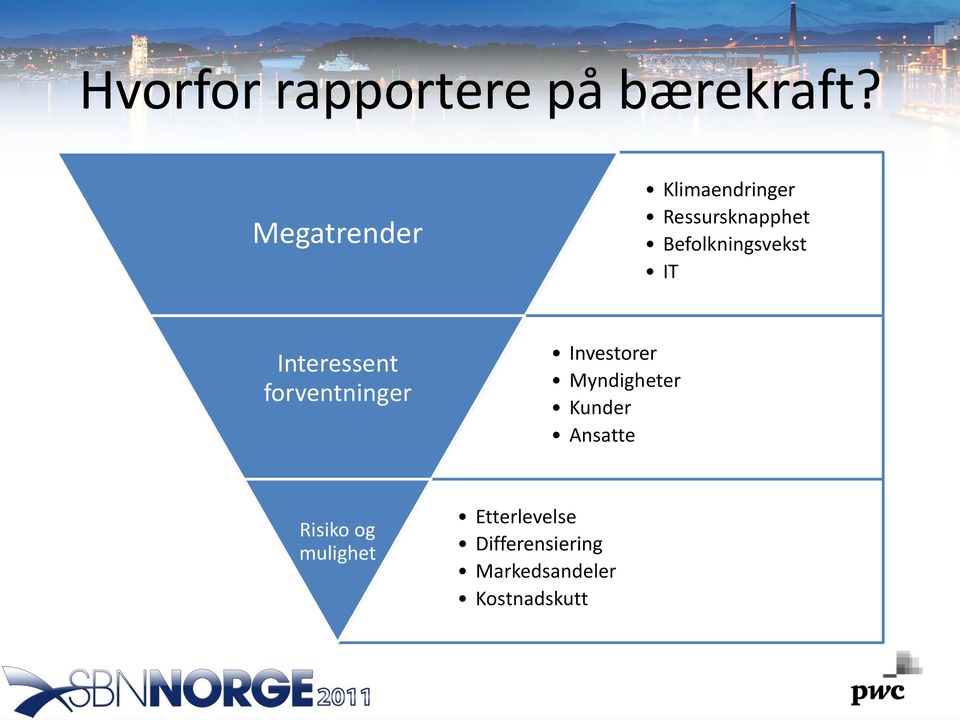 Befolkningsvekst IT Interessent forventninger Investorer