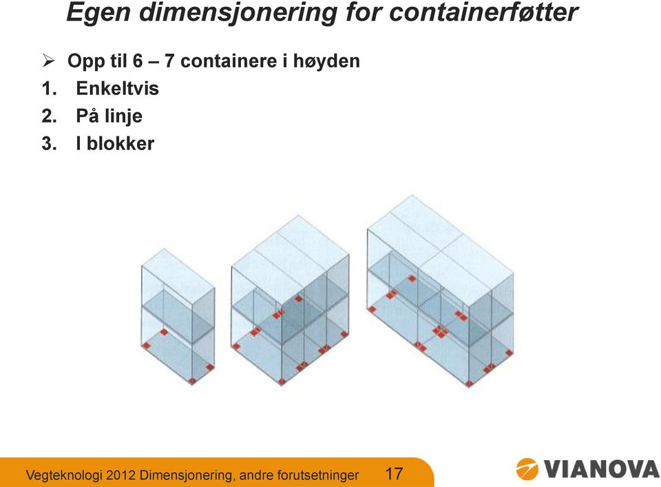 Enkeltvis 2. På linje 3.