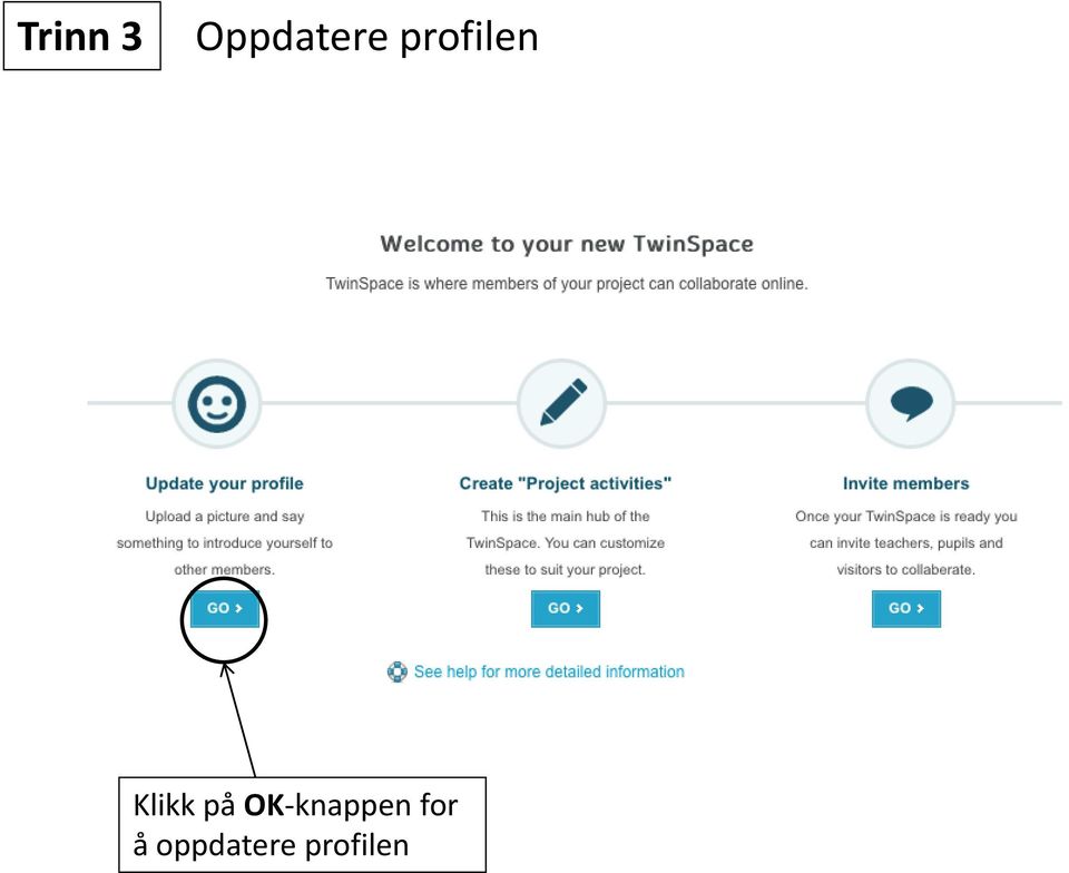 OK-knappen for å