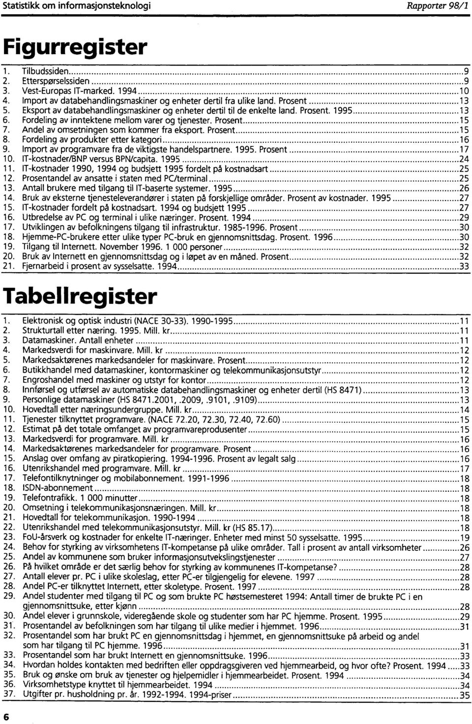 Fordeling av inntektene mellom varer og tjenester. Prosent 15 7. Andel av omsetningen som kommer fra eksport. Prosent 15 8. Fordeling av produkter e tter kategori 16 9.