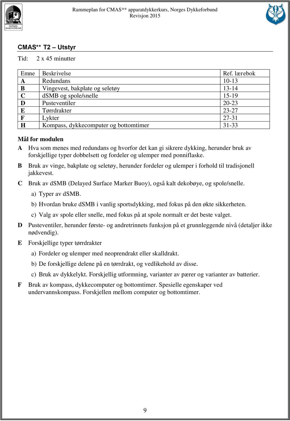 Hva som menes med redundans og hvorfor det kan gi sikrere dykking, herunder bruk av forskjellige typer dobbelsett og fordeler og ulemper med ponniflaske.