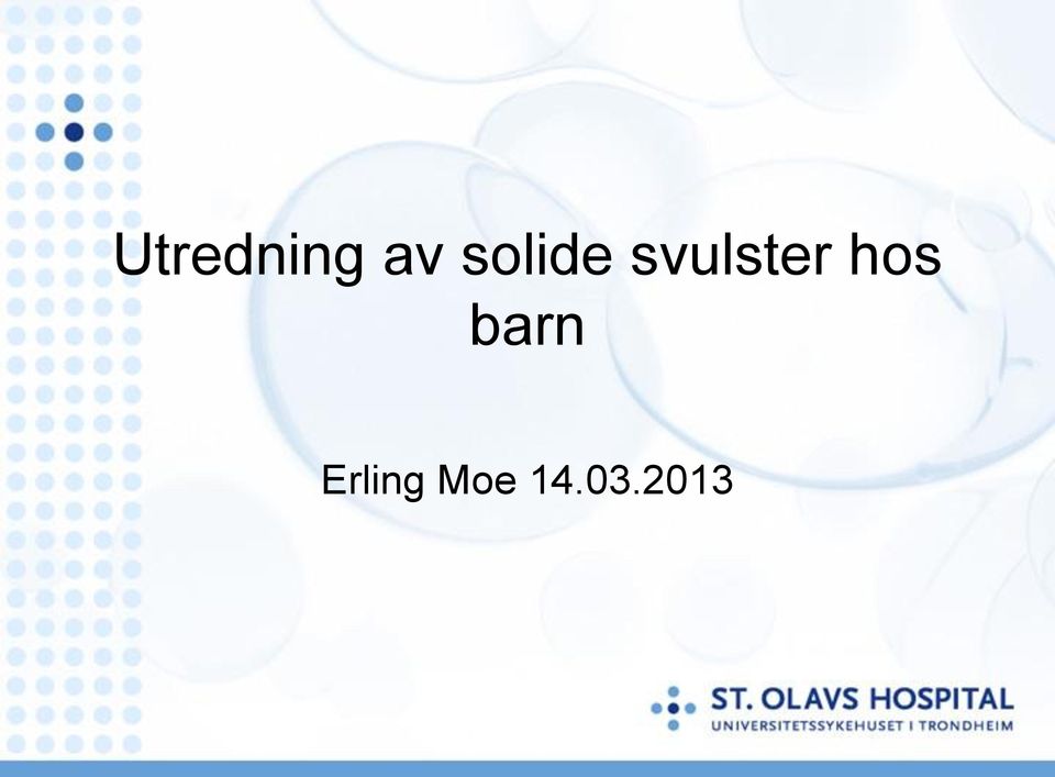 svulster hos