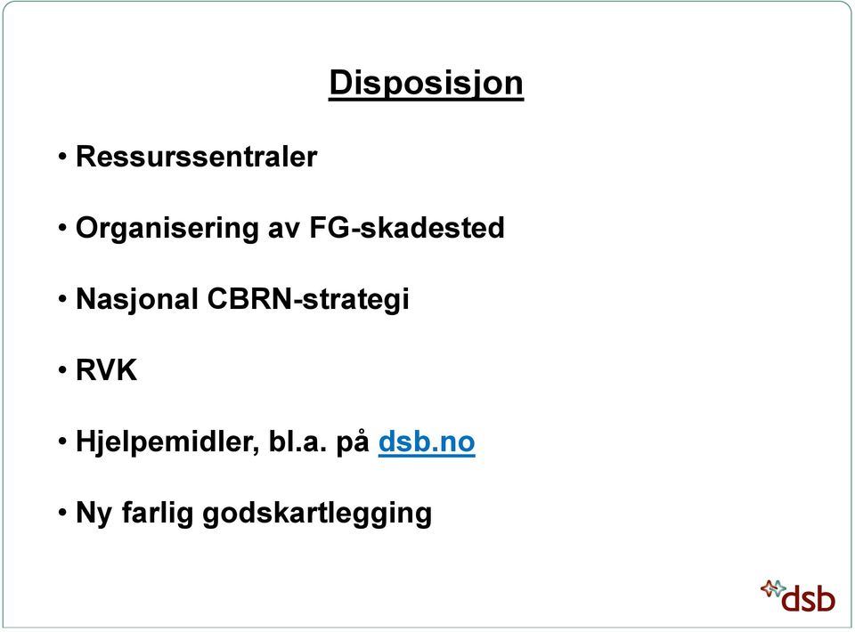 Nasjonal CBRN-strategi RVK