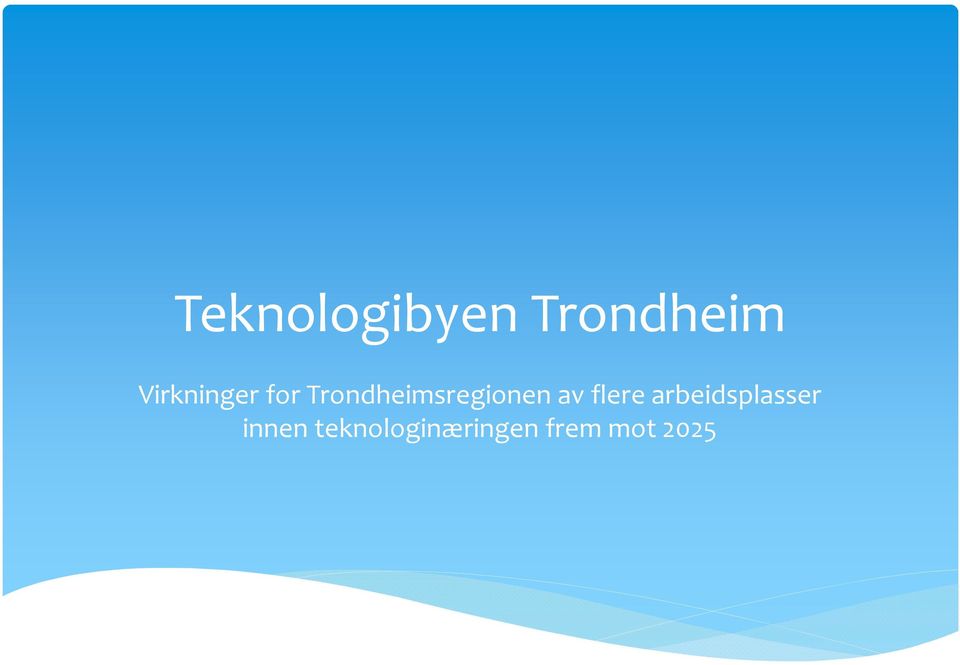 Trondheimsregionen av flere