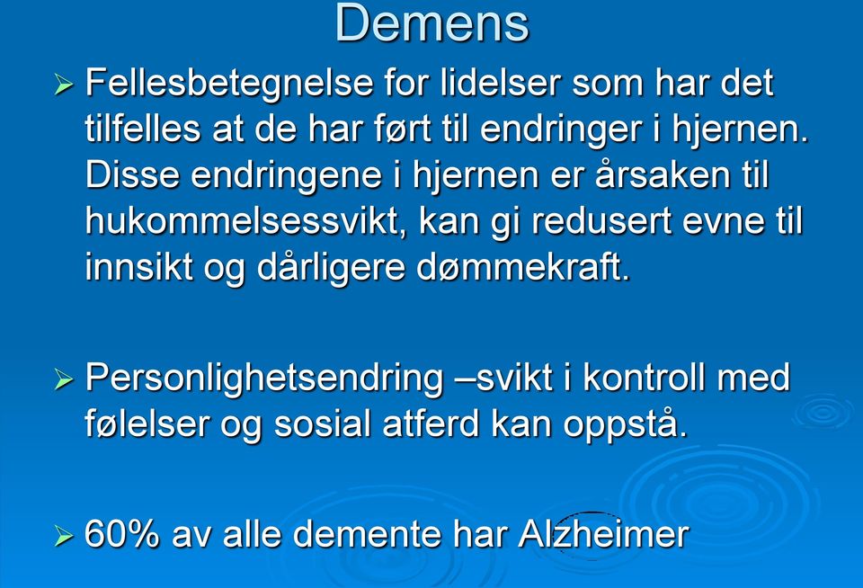 Disse endringene i hjernen er årsaken til hukommelsessvikt, kan gi redusert evne