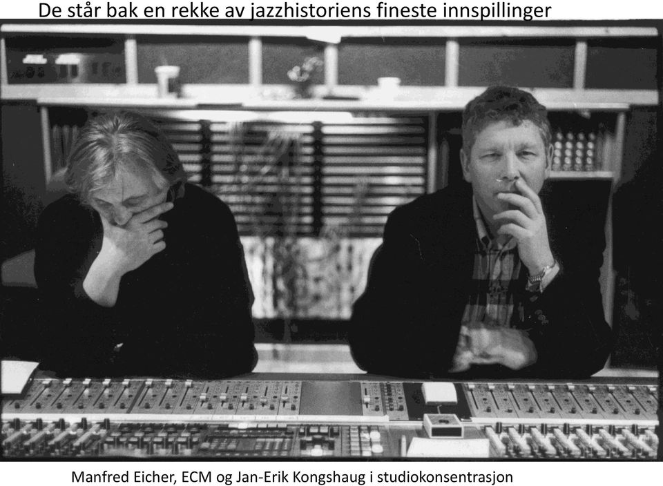 innspillinger Manfred Eicher,