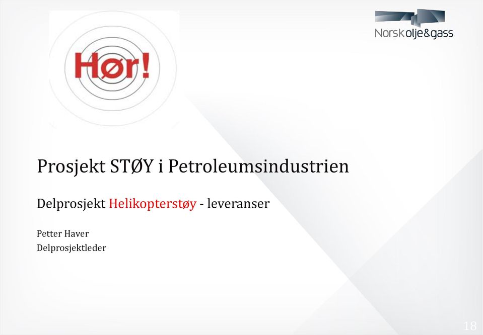 Delprosjekt Helikopterstøy