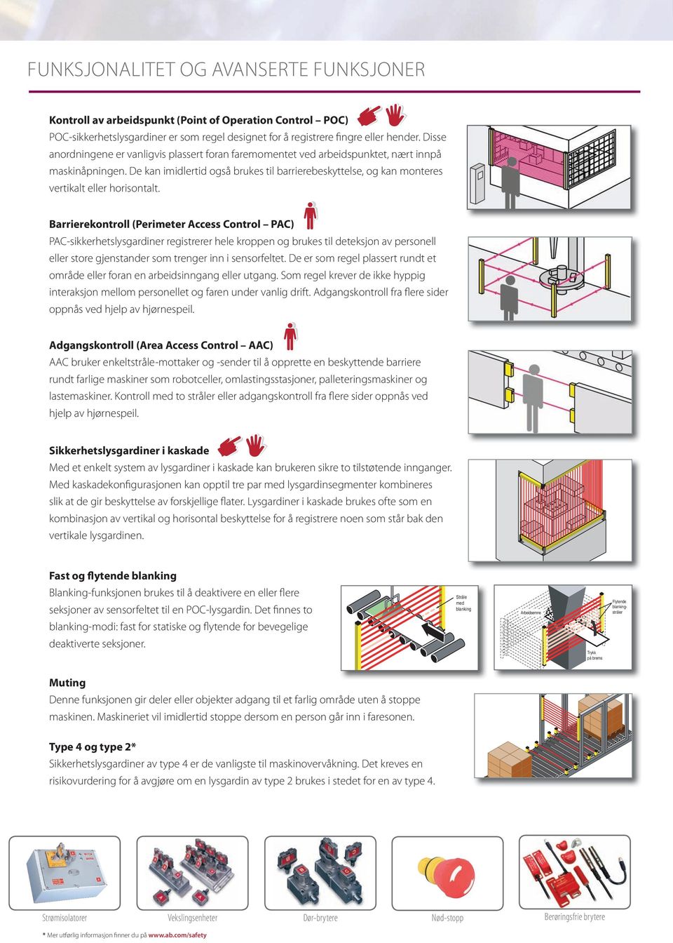 De kan imidlertid også brukes til barrierebeskyttelse, og kan monteres vertikalt eller horisontalt.