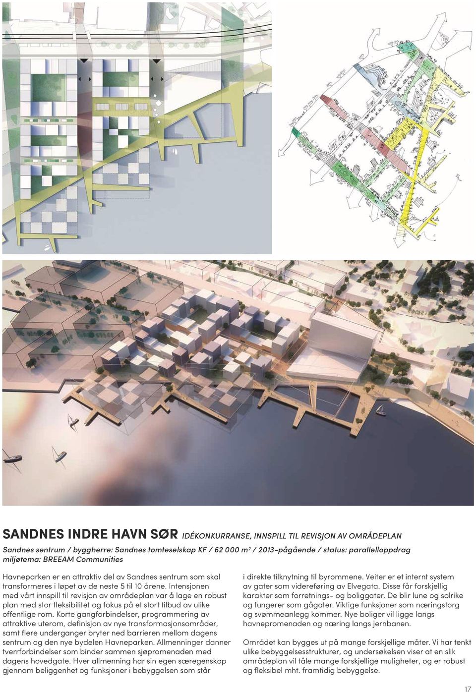 Intensjonen med vårt innspill til revisjon av områdeplan var å lage en robust plan med stor fleksibilitet og fokus på et stort tilbud av ulike offentlige rom.