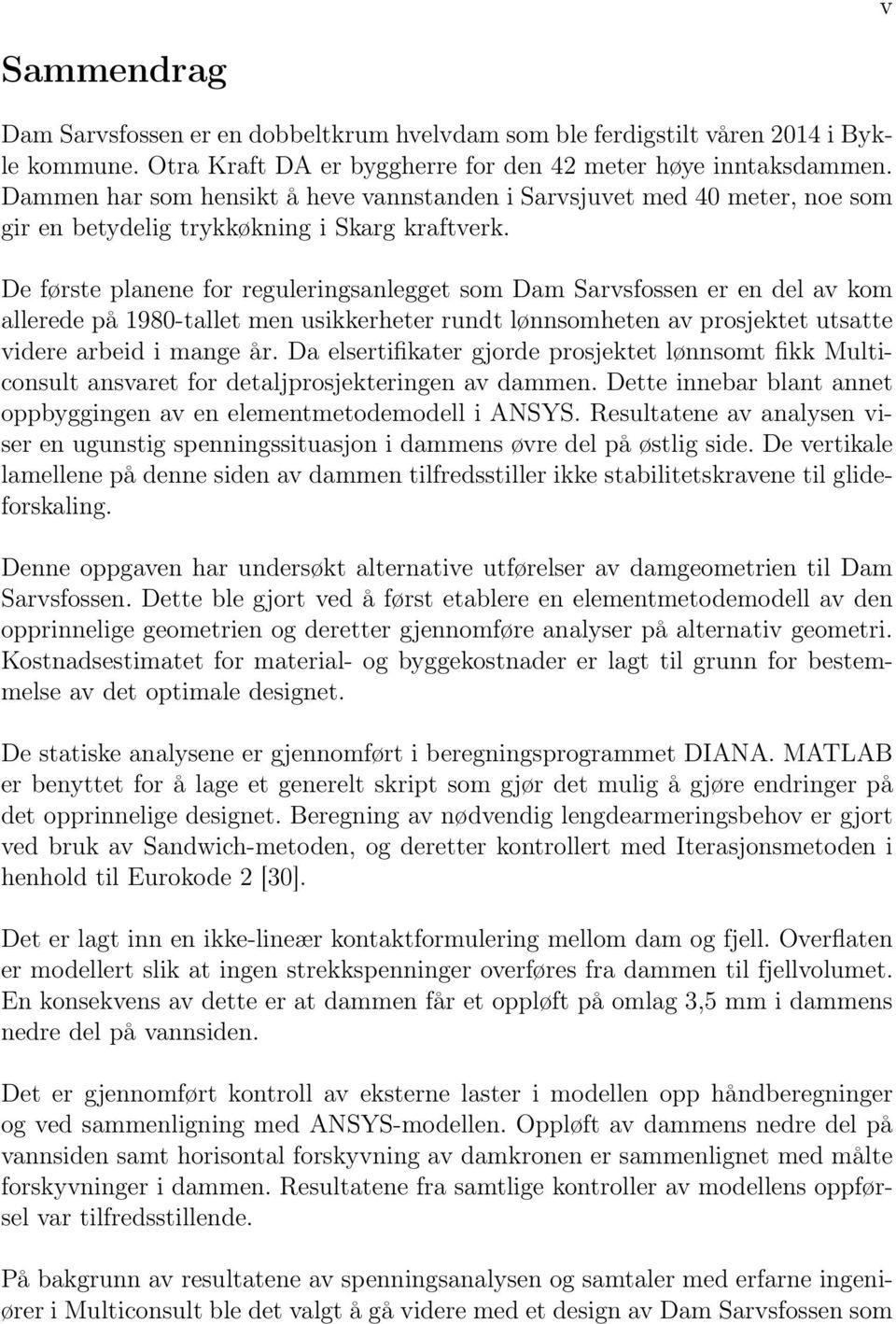 De første planene for reguleringsanlegget som Dam Sarvsfossen er en del av kom allerede på 1980-tallet men usikkerheter rundt lønnsomheten av prosjektet utsatte videre arbeid i mange år.