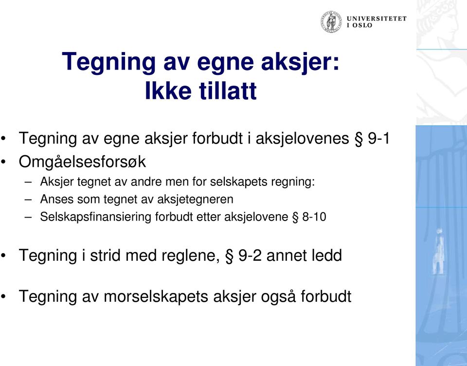 regning: Anses som tegnet av aksjetegneren Selskapsfinansiering forbudt etter