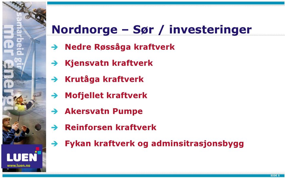 Mofjellet kraftverk Akersvatn Pumpe Reinforsen