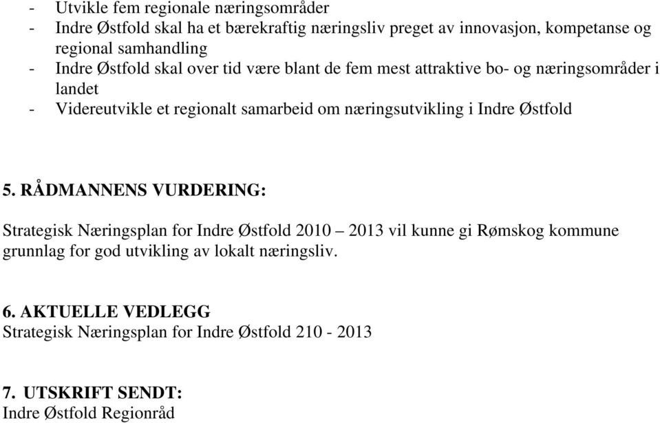 næringsutvikling i Indre Østfold 5.