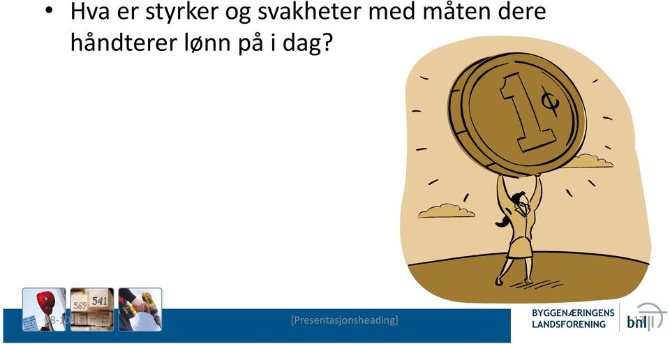 håndterer lønn på i dag?