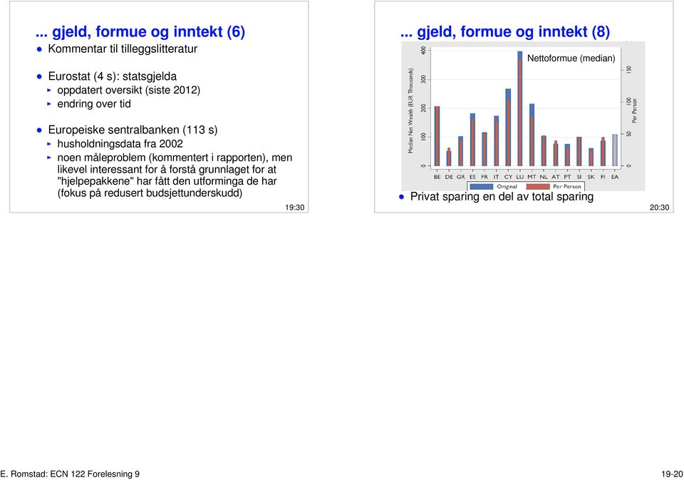 interessant for å forstå grunnlaget for at "hjelpepakkene" har fått den utforminga de har (fokus på redusert budsjettunderskudd)