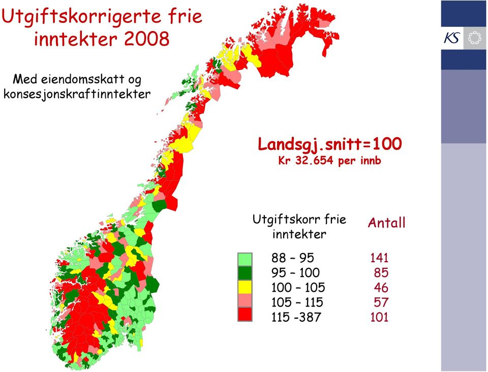 snitt=100 Kr 32.