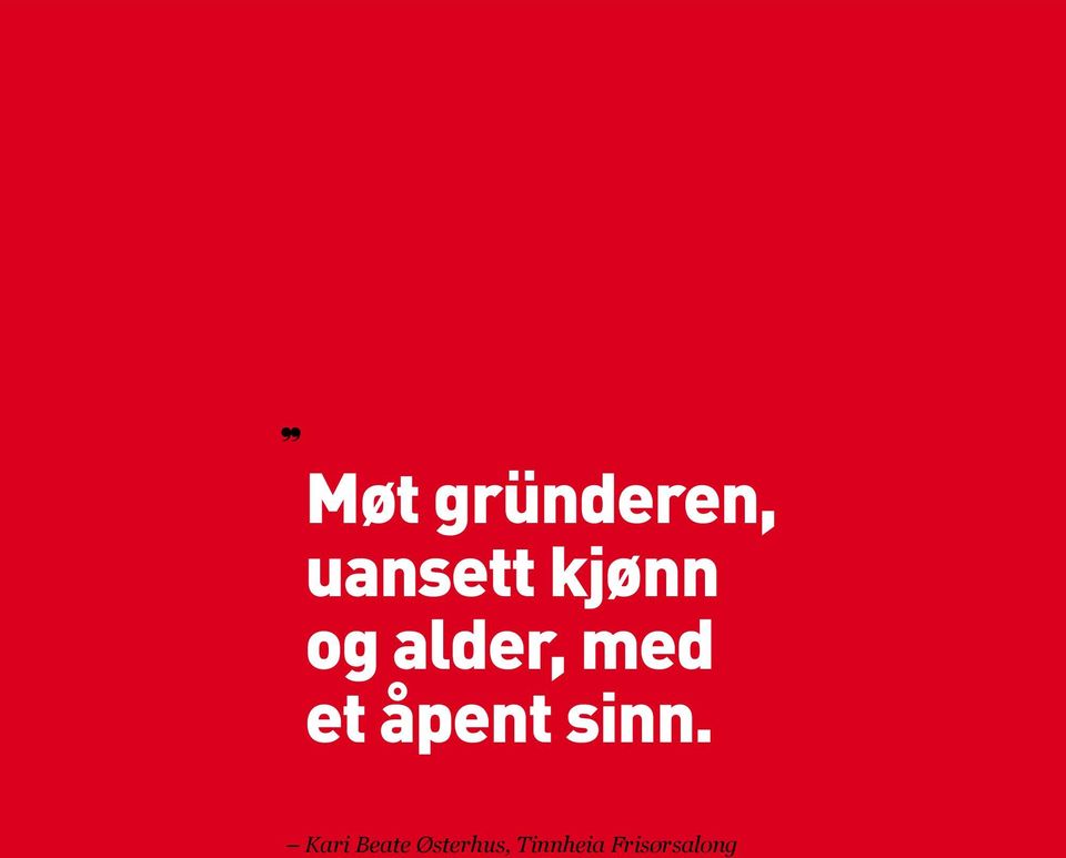 åpent sinn.