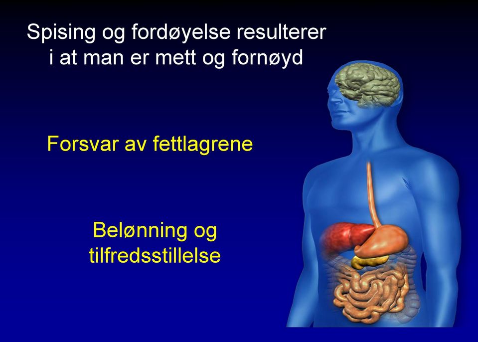 og fornøyd Forsvar av