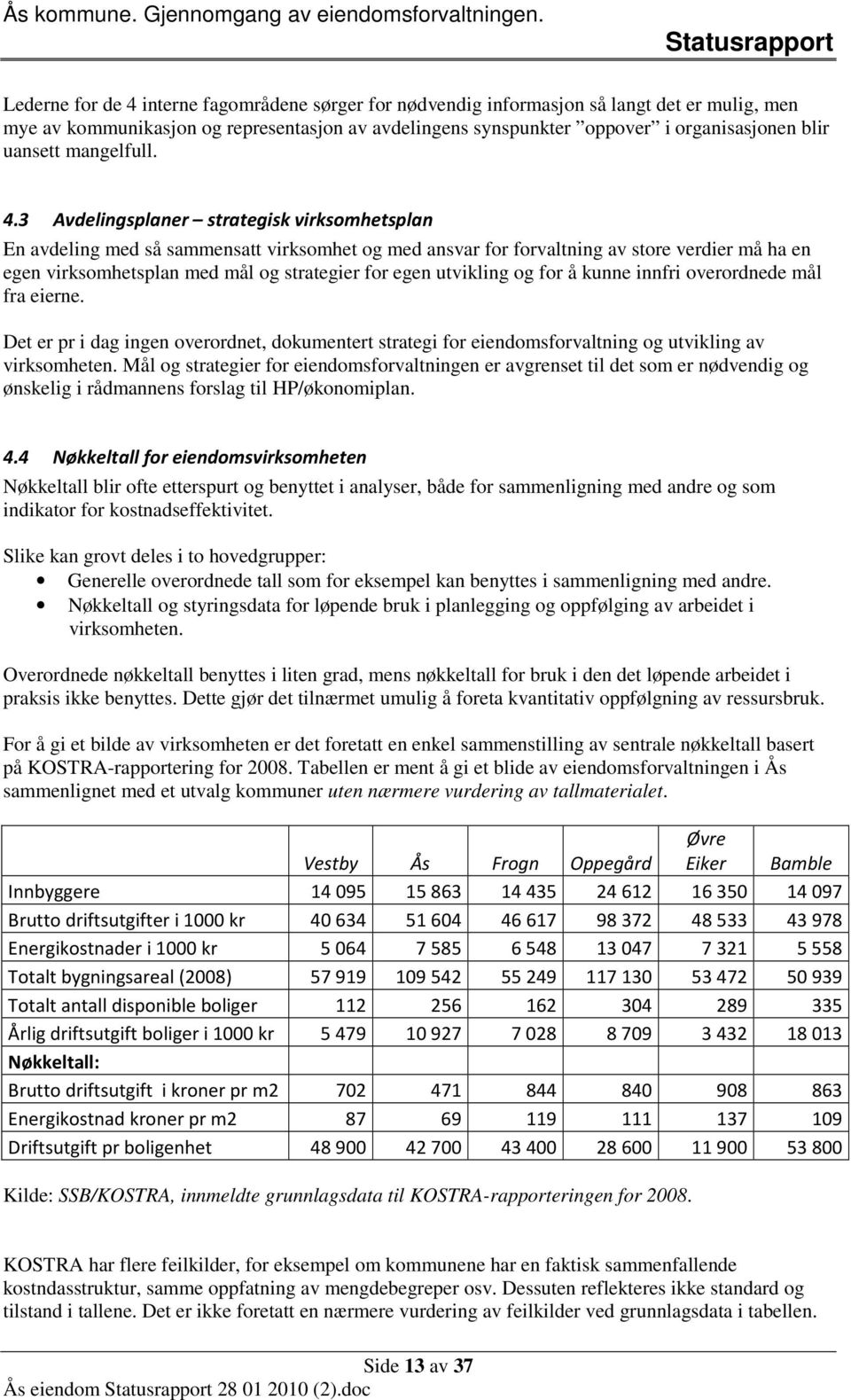 3 Avdelingsplaner strategisk virksomhetsplan En avdeling med så sammensatt virksomhet og med ansvar for forvaltning av store verdier må ha en egen virksomhetsplan med mål og strategier for egen