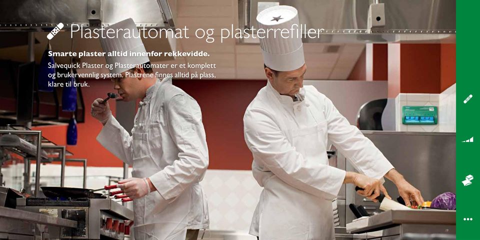 Salvequick Plaster og Plasterautomater er et