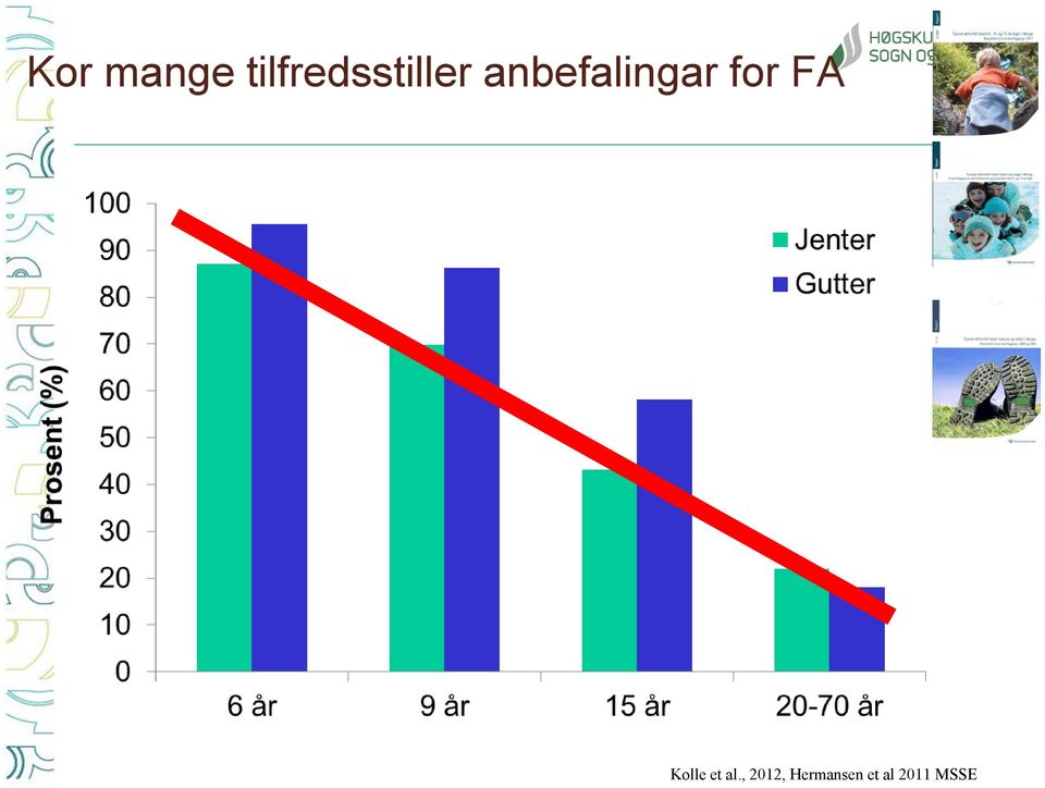 anbefalingar for FA