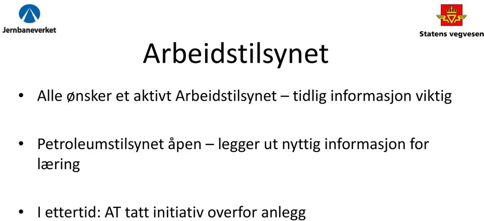 Petroleumstilsynet åpen legger ut nyttig