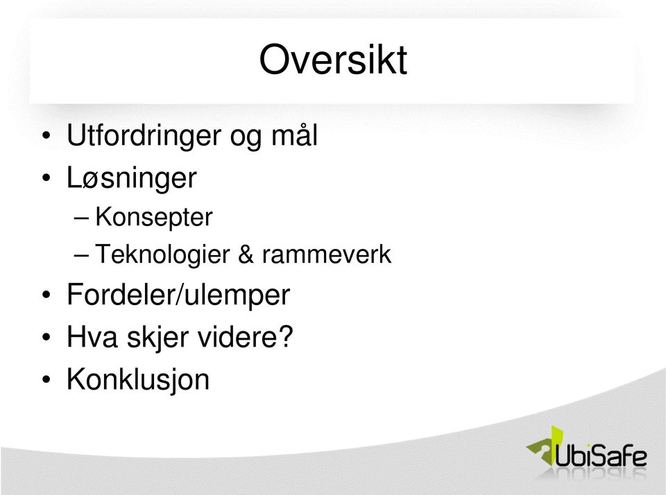 Teknologier & rammeverk