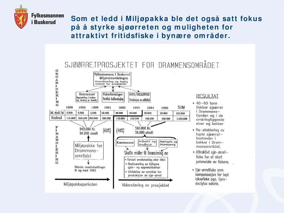 sjøørreten og muligheten for