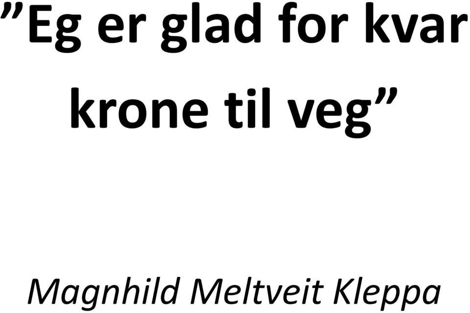 veg Magnhild