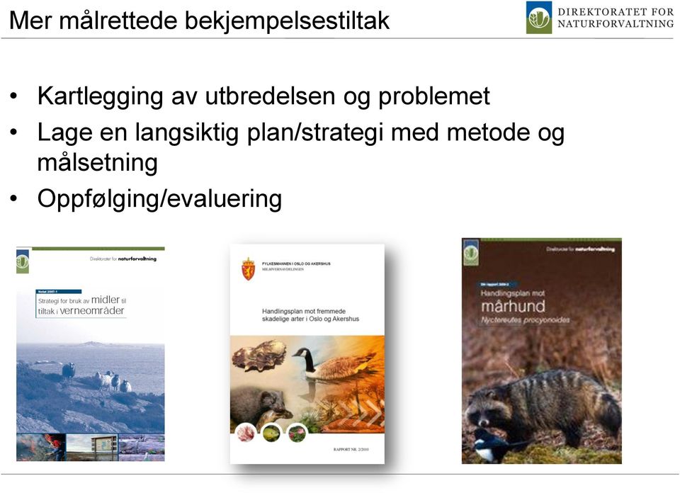 problemet Lage en langsiktig