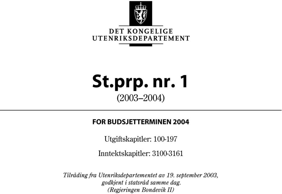 Utgiftskapitler: 100-197 Inntektskapitler: