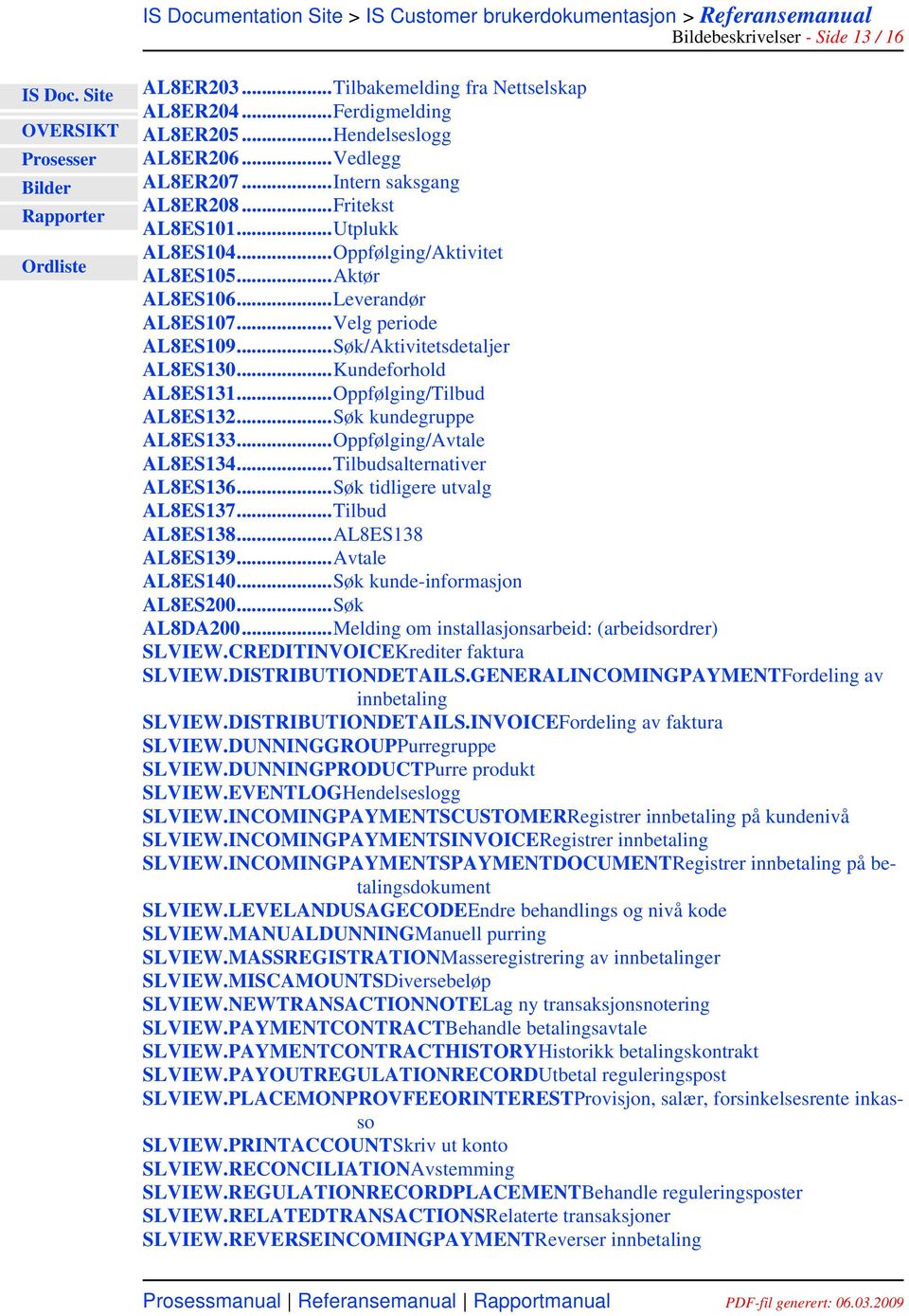 ..Søk kundegruppe AL8ES133...Oppfølging/Avtale AL8ES134...Tilbudsalternativer AL8ES136...Søk tidligere utvalg AL8ES137...Tilbud AL8ES138...AL8ES138 AL8ES139...Avtale AL8ES140.