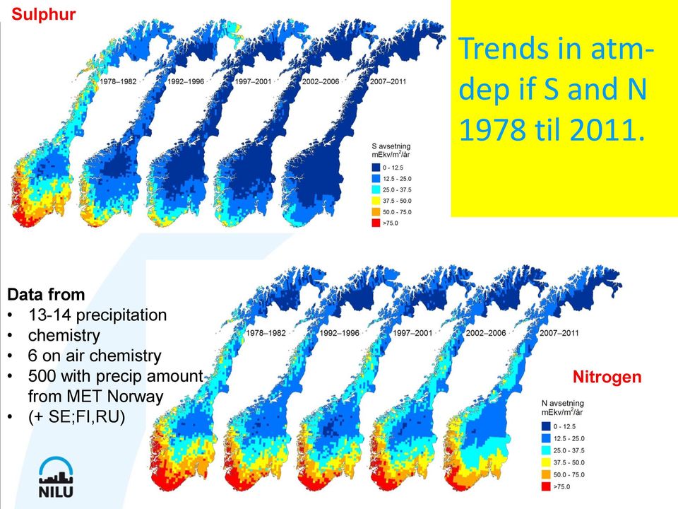 Data from 13-14 precipitation chemistry 6